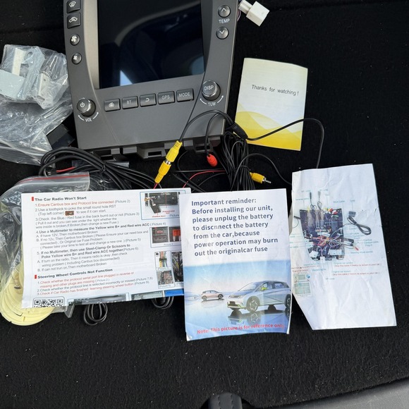 9.7" Android Car Stereo For Lexus ES240 ES300 ES350 4G+64G GPS CarPlay Auto - Picture 11 of 14